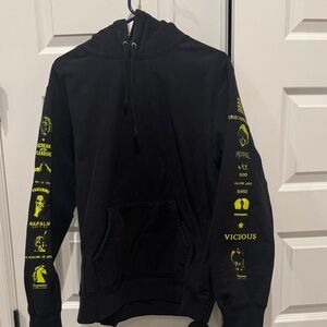 Supreme Hoodie Mens Graphic Screen Pleasures Vicious Streetwear Pullover